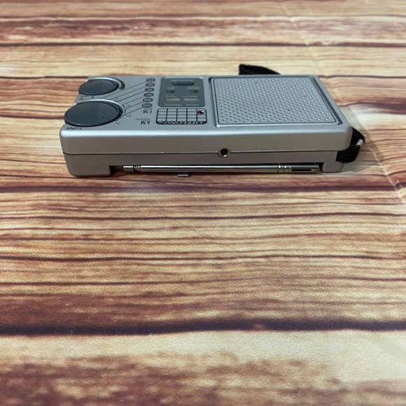 Lifelong AM/FM Portable Pocket Size Radio with LCD Alarm Clock Model-845 - Picture 13 of 14